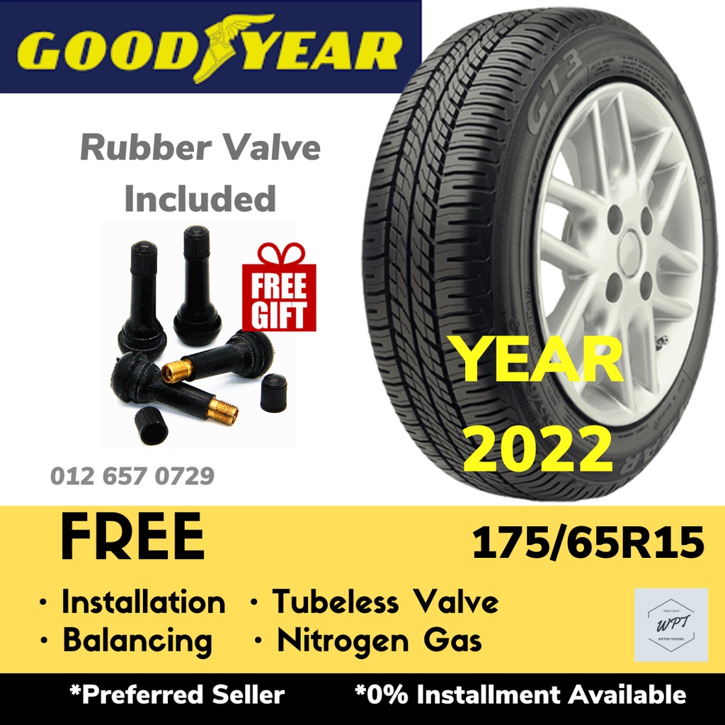 175/65/15 GoodYear GT3 Tyre Tayar