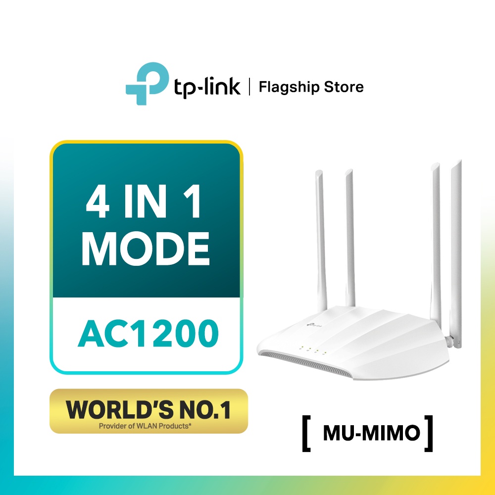 TP-Link TL-WA1201 AC1200 Wireless Access Point Malaysia Shopee 
