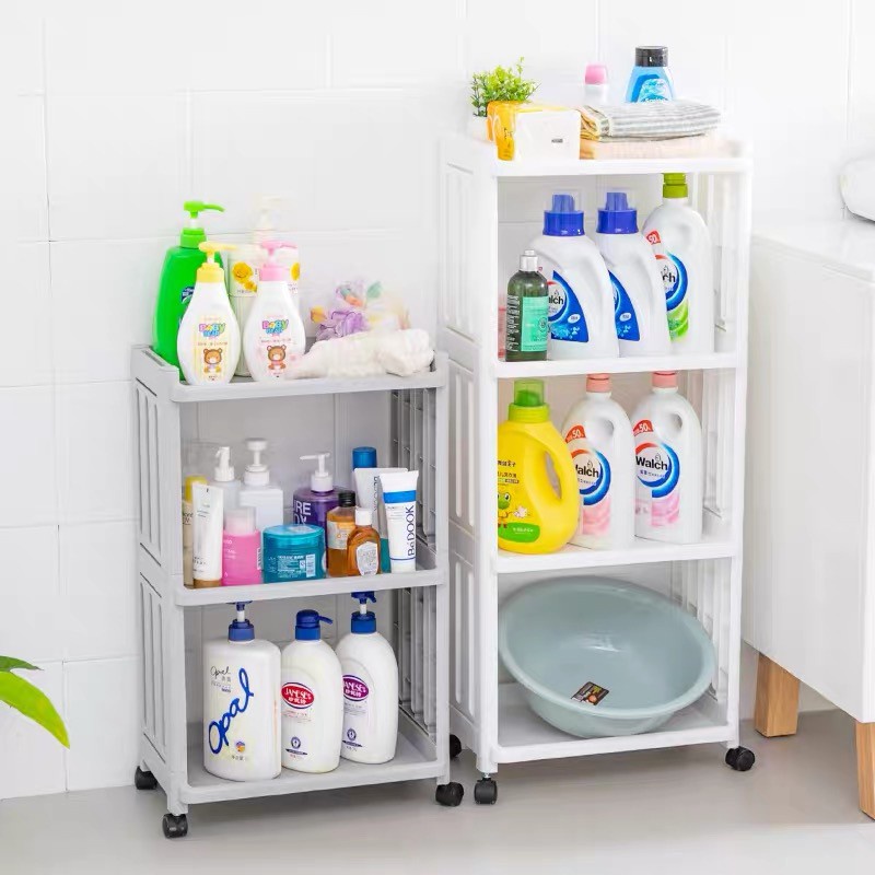 Bathroom Toilet Shelf Kitchen Laundry Shelf Living Room Washing Powder