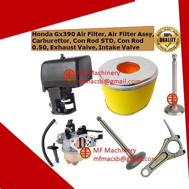 Mf Honda 13hp Gx390 / GX270 Air Filter, Air Filter Assembly, Carburetor ...
