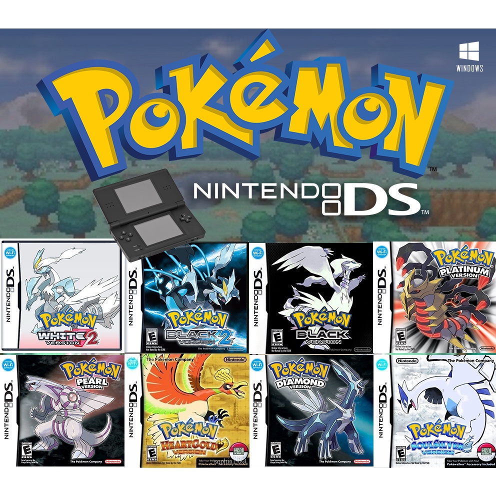 Classic PC Games】Pokemon Nintendo DS Complete Collection (15 in 1) for  Windows PC | Shopee Malaysia