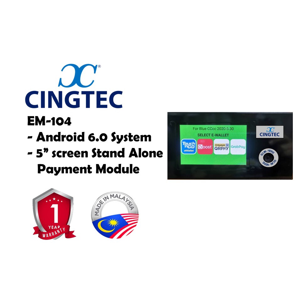 Modul Pembayaran E-wallet tambah pada mesin /E-Wallet Payment Module ...