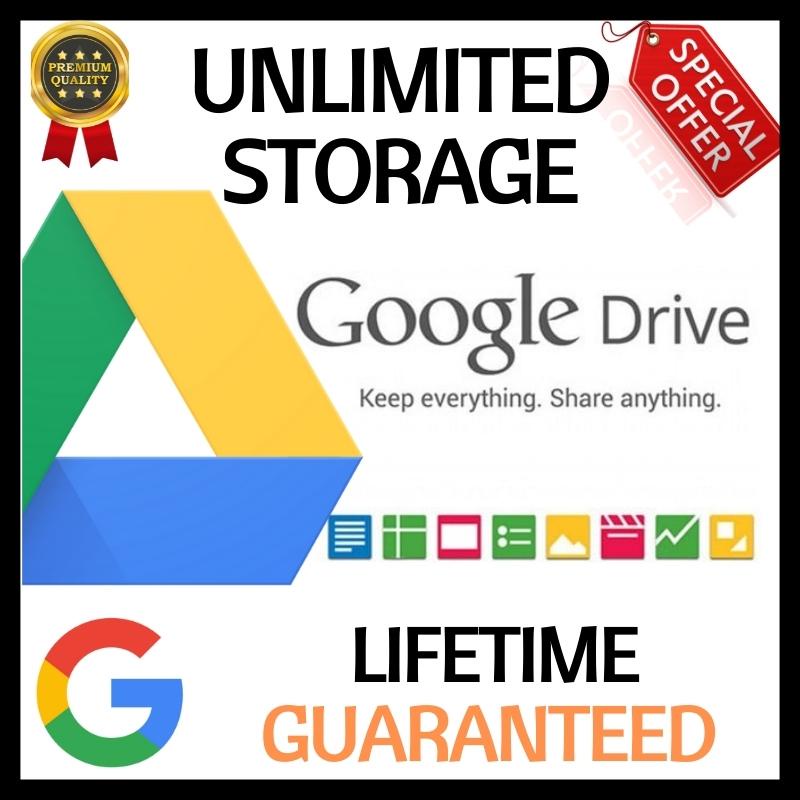 Google Drive Unlimited Storage Lifetime [ High Quality) Shopee Malaysia