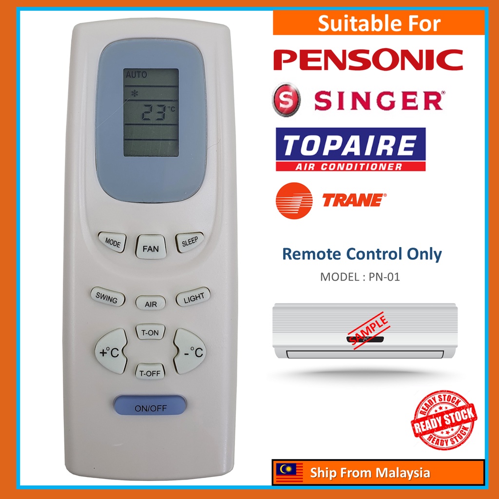 Pensonic / Topaire / Singer / Trane / Gree Air Cond Aircond Air