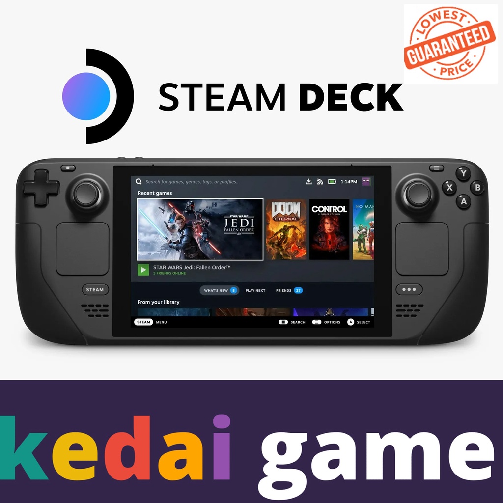 Cheapest Steam Deck OLED Valve Brand New Local Stock (512GB 1TB