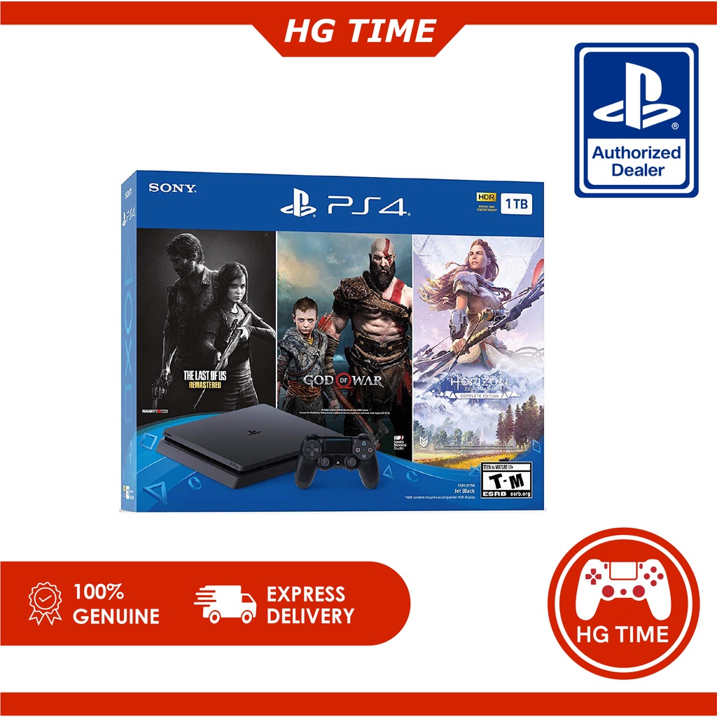 PlayStation 4 Slim Mega Pack Bundle (1TB) Shopee Malaysia