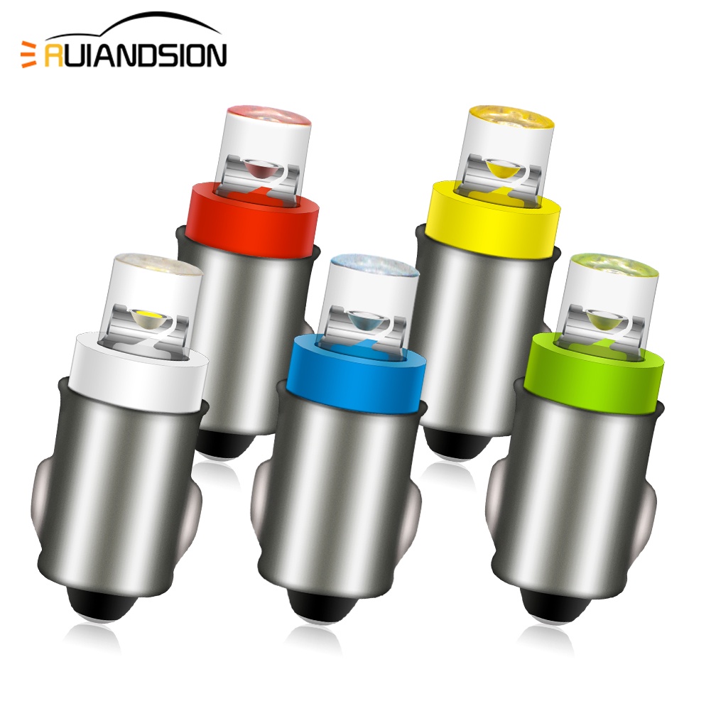Lot De 2 Ampoules LED BA7S Blanc 6V DC - 4 SMD 2835, 200 Lm, Pour Éclairage Tableau De Bord Voiture
