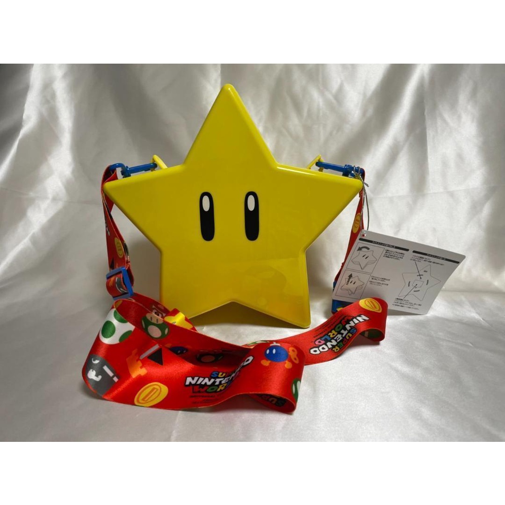 USJ Nintendo Star popcorn bucket Universal Studios Japan Super Nintendo