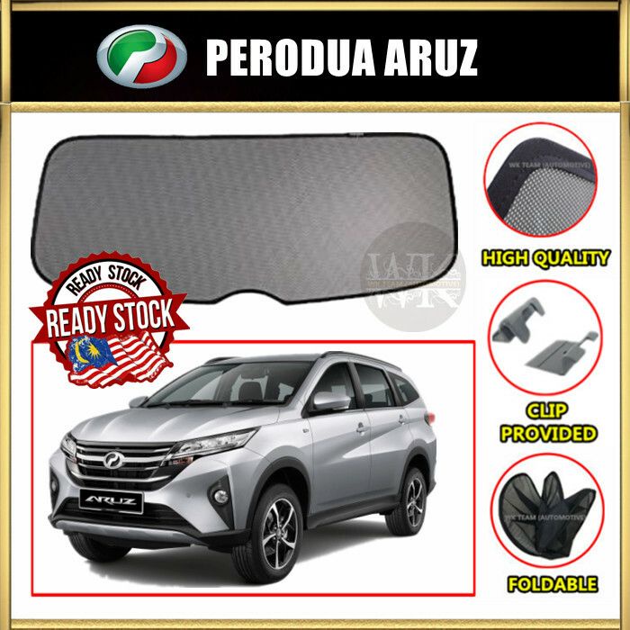 Premium Perodua Aruz Rear Windscreen Window Sun Shade Sunshade Cermin ...