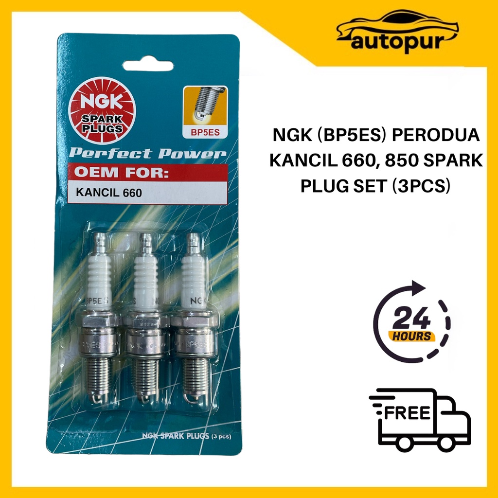 NGK Spark Plug Perodua Kancil 660 850 Carburetor (3pcs) Shopee Malaysia