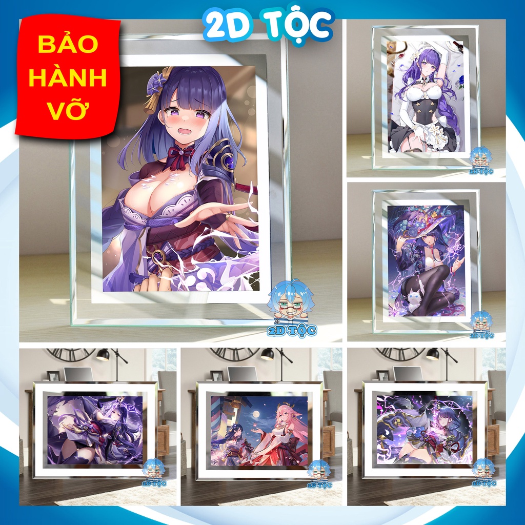 Raiden Shogun (9) Genshin Impact Game - desktop by 2D Tribe Shop ...
