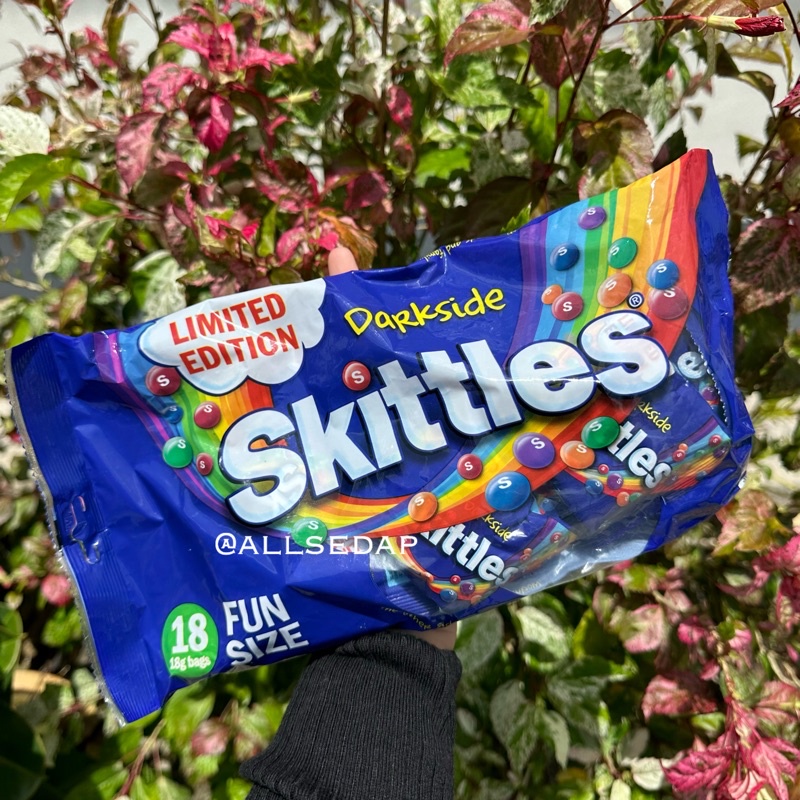 Skittles Darkside Fun Size 18x18g Shopee Malaysia