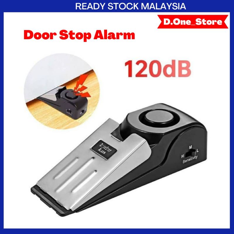 Door Stop Alarm Great for Traveling Security Door Stopper doorstop Tool