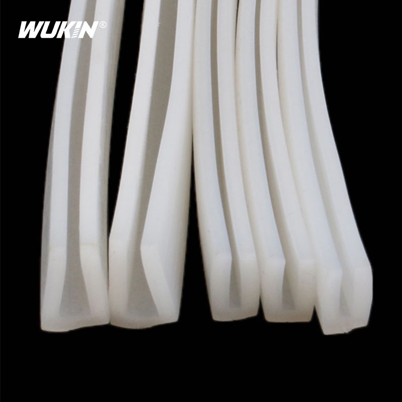 Silicone Rubber U Shape Seal Strip U Channel Wrap Slid Window Car Door