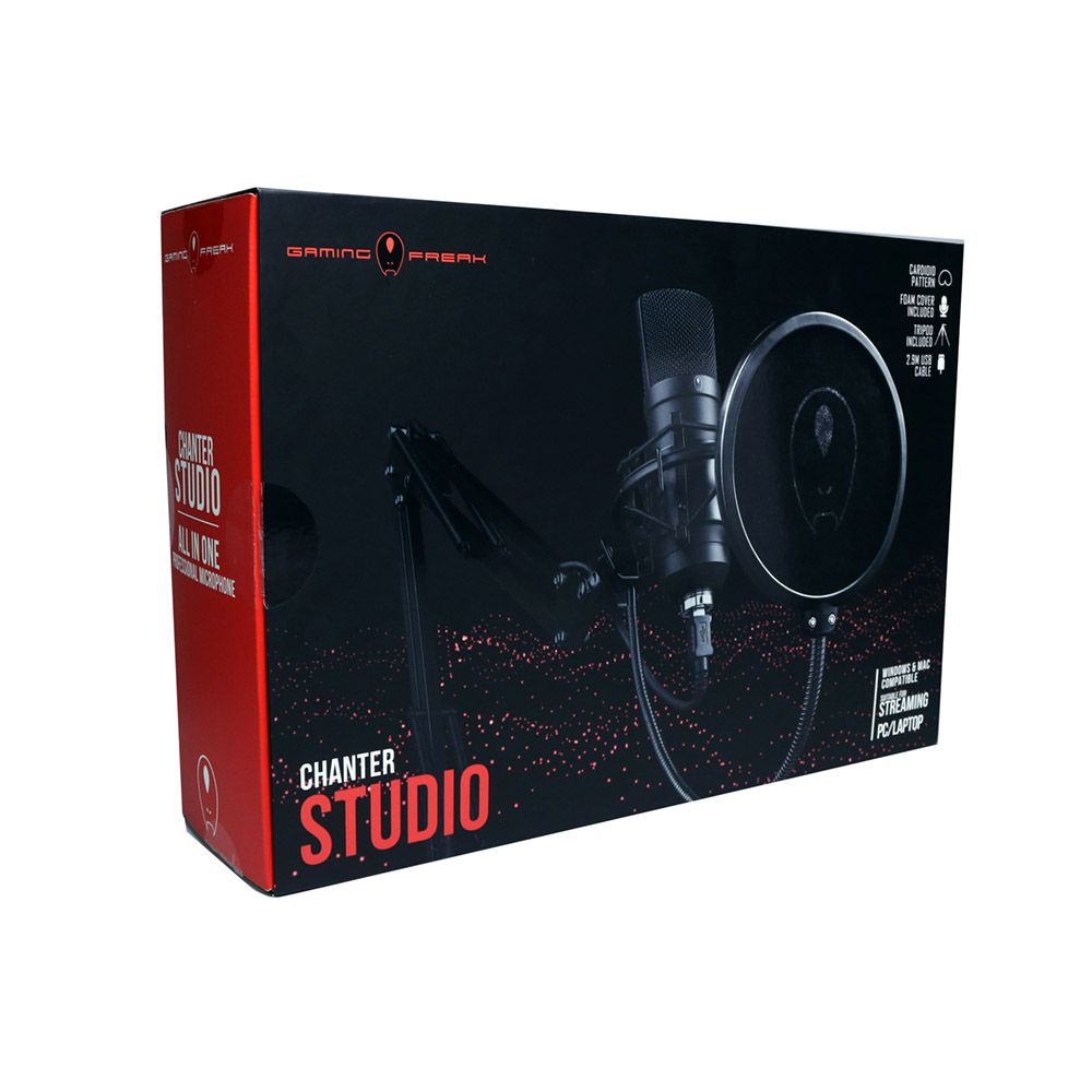 GAMING FREAK CHANTER STUDIO PROFESSIONAL MICROPHONE Shopee Malaysia
