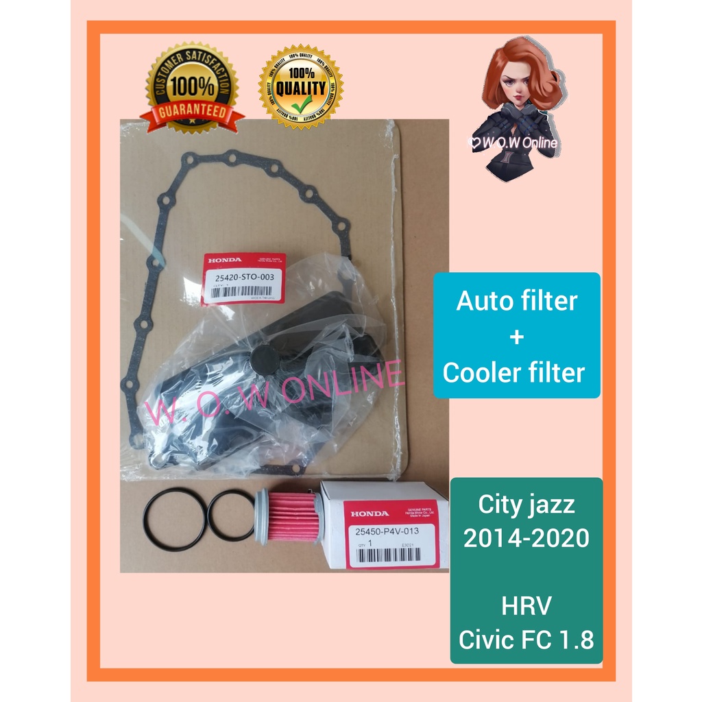 AUTO FILTER SET HONDA CITY 2014 GM6 T9A HRV T7A HRV BRV JAZZ T5A