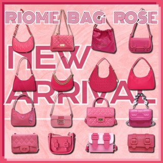 RIOME ROSE PINK BAG new arrival leather foreign trade women bag