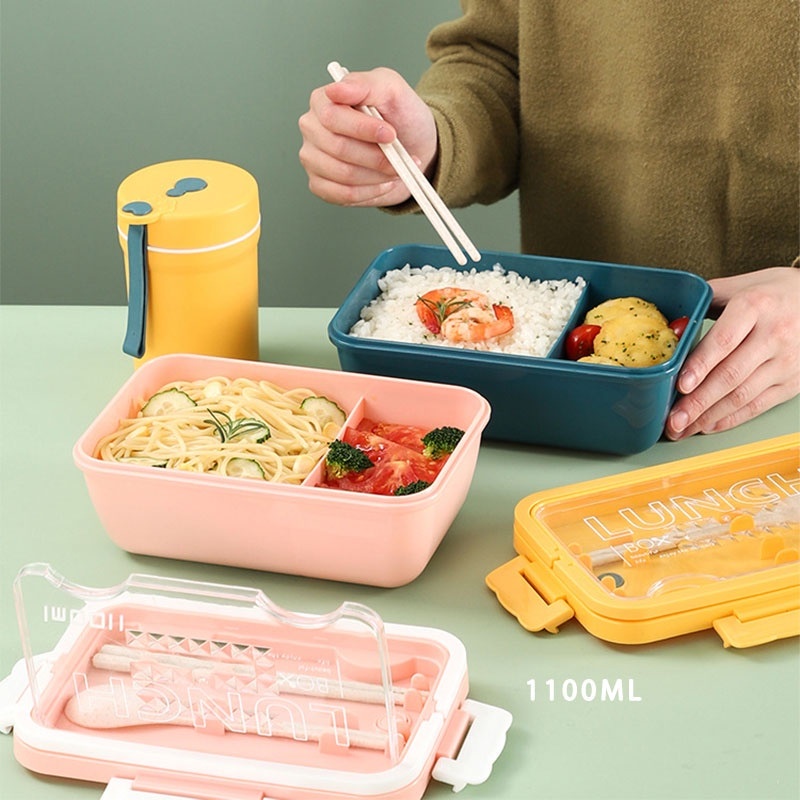 [PERCUMA SET SUDU / GARPU] Bekas Makan Tengahari (Bento Lunch Box ...