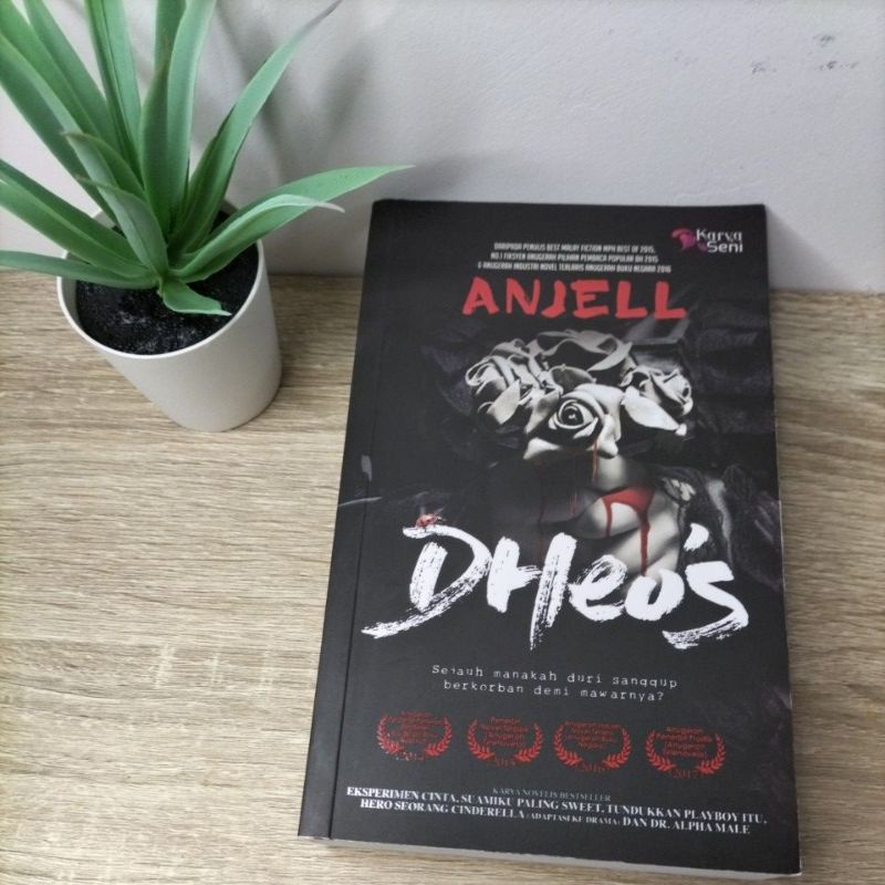 Novel Anjell preloved Shopee Malaysia - Main Image