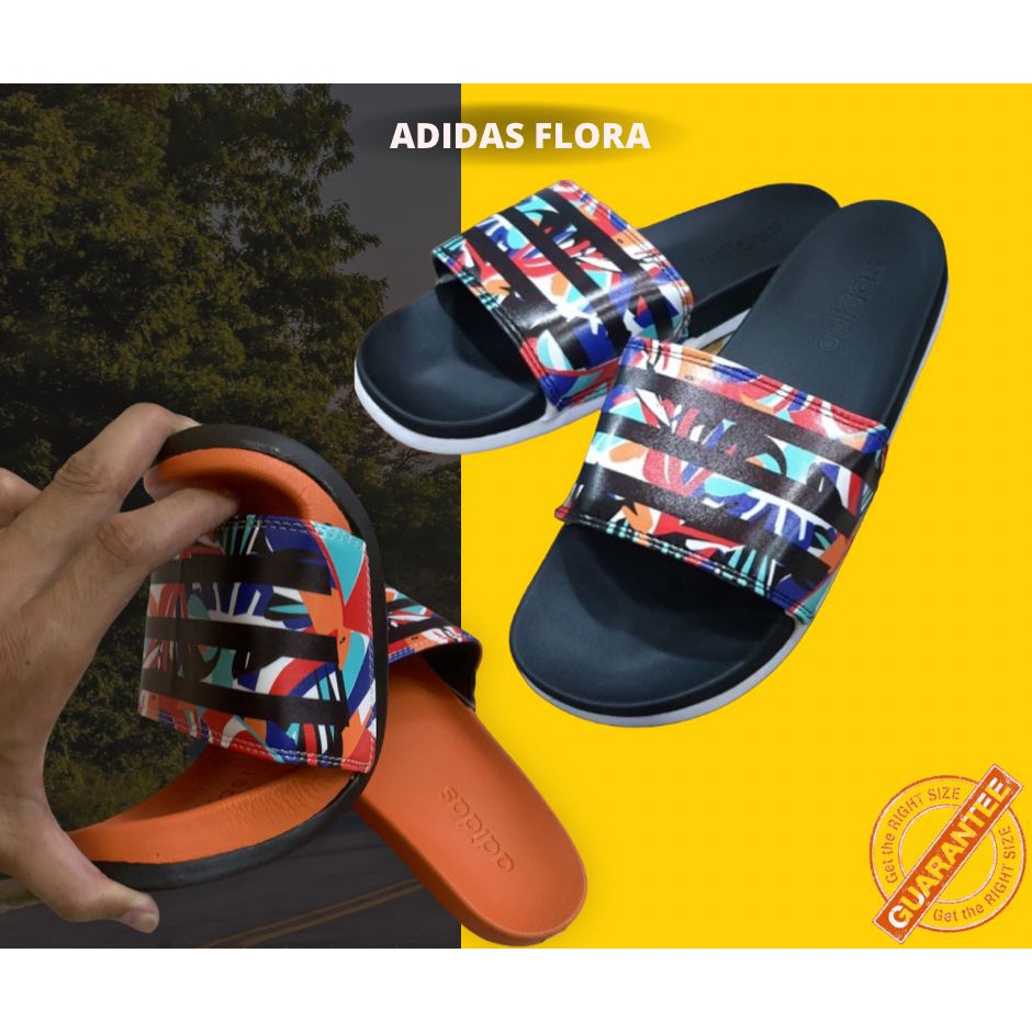 Sandals Lelaki Adidas Adilette Cloudfoam Sandal Slides Slipper Kasut