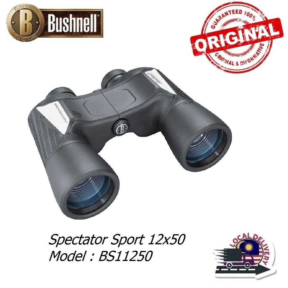 Bushnell Spectator Sport Binoculars 12X50 (Model BS11250) Shopee Malaysia