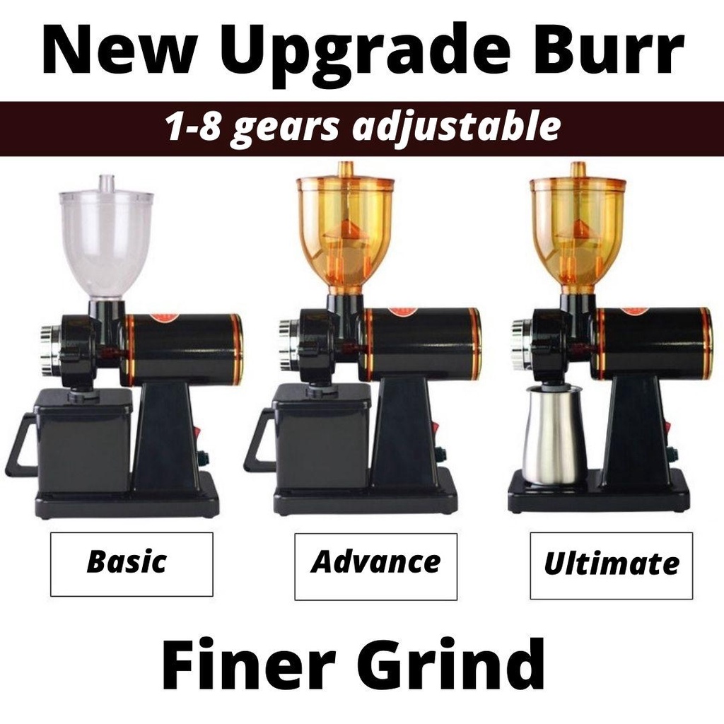 LEIZI Coffee Grinder 600N Electric and Accessories Burr Funnel for ...