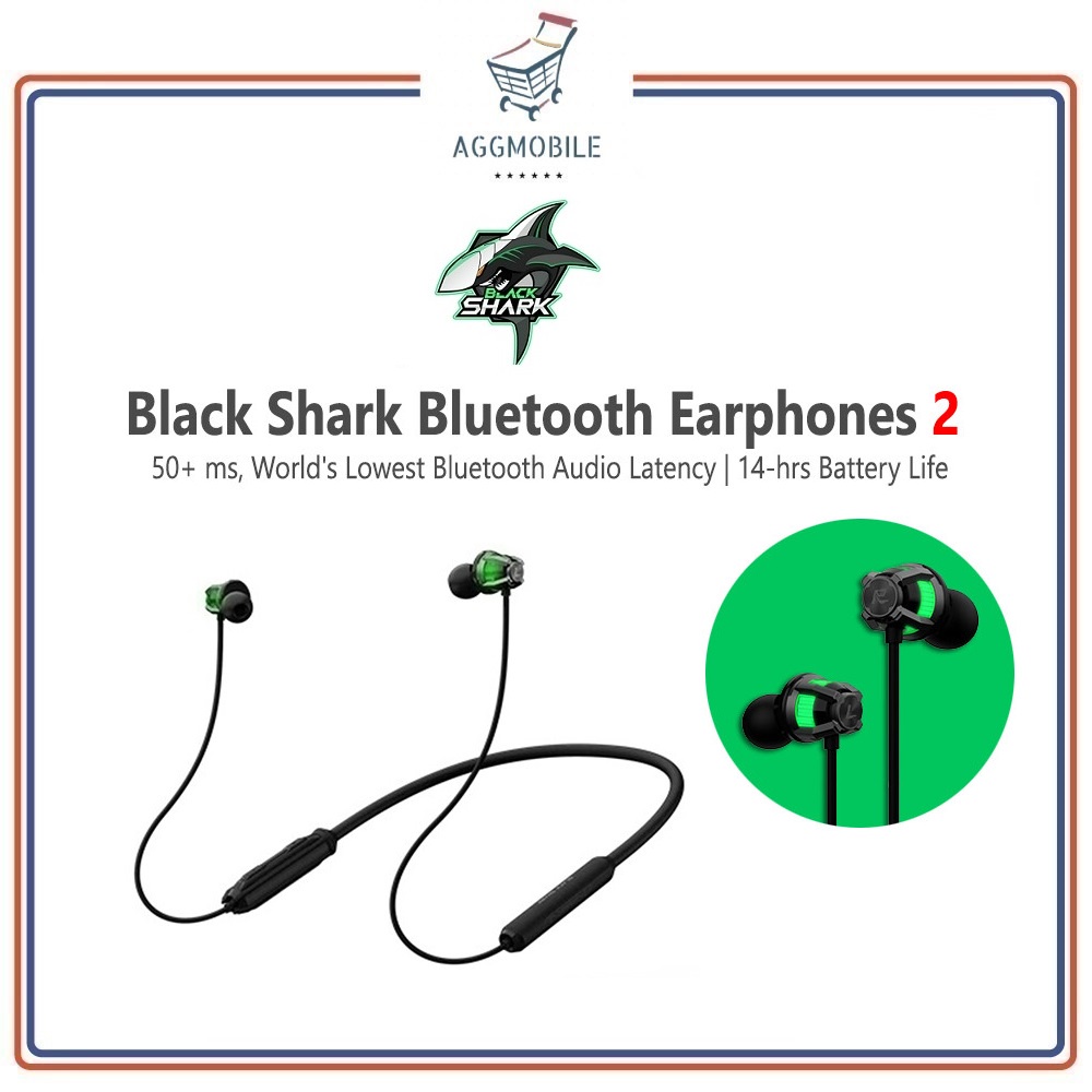 BLACK SHARK BLUETOOTH EARPHONE SERIES 2 (BE16) World’s Lowest Latency RGB Lights HiFi Sound