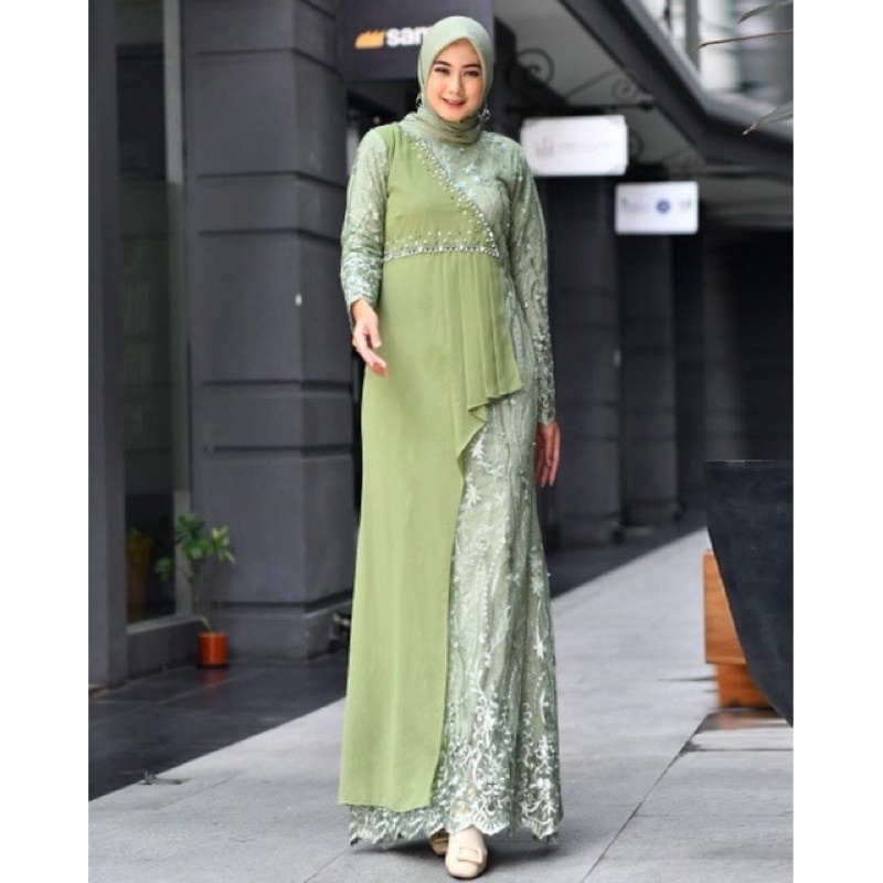Raisa Mermaid Robe/Latest Brocade Robe/Latest Brocade Robe/Party KEBAYA ...