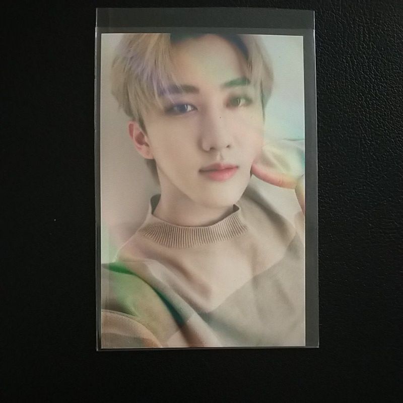 STRAY KIDS OFFICIAL IN LIFE WITHDRAMA shops HOLOGRAM PHOTOCARD BANGCHAN