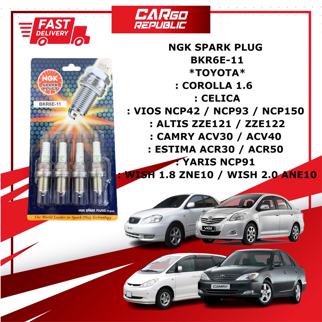 Toyota Vios Ncp42 /93 /150 , Altis ZZE121 / ZZE122 , Camry ACV30 /ACV40 ...