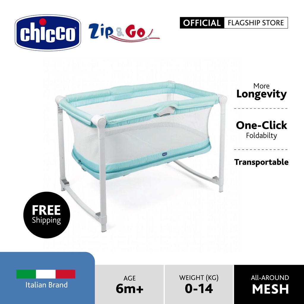 Chicco zip hotsell and go crib