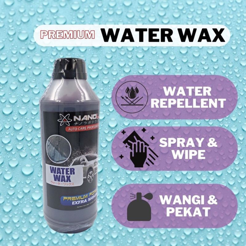 (1 Liter) ULTIMATE Water Wax Water Coating PREMIUM Water Wax Car Wax