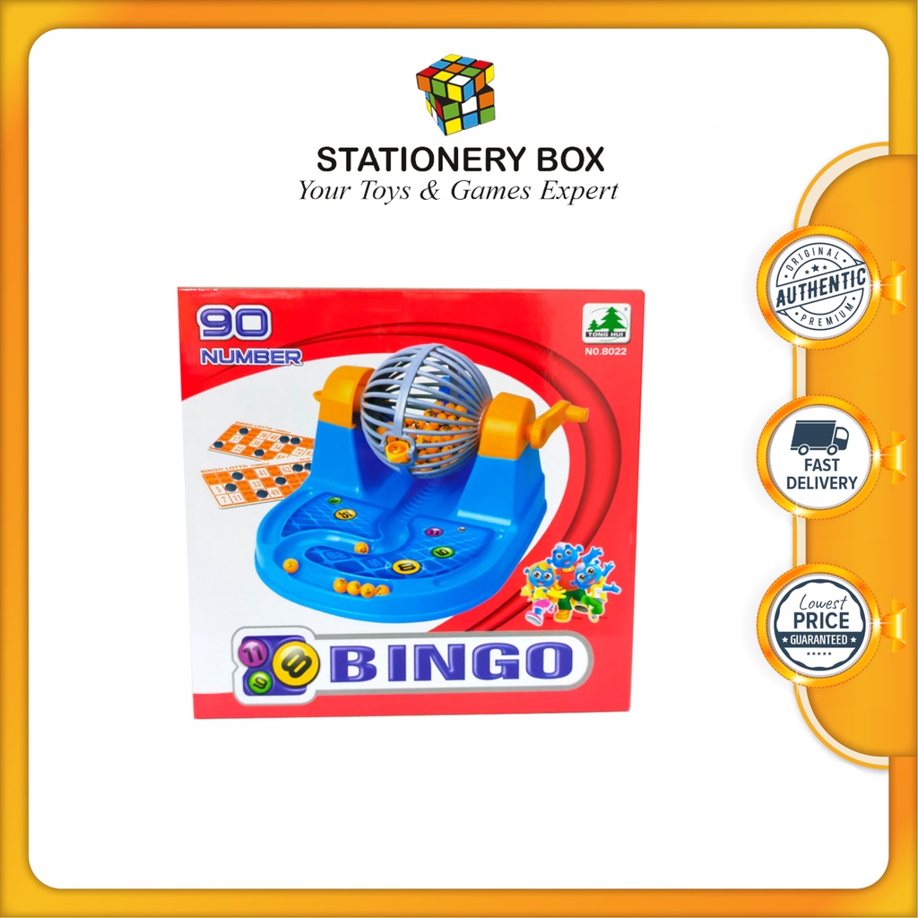 BINGO Table Board Game Set Family Party Games Kids Educational Toys ...