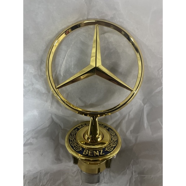 W124 W210 W211 FRONT LOGO GOLD （NEW OEM PARTS）W212 W202 W203 W204 W220 ...