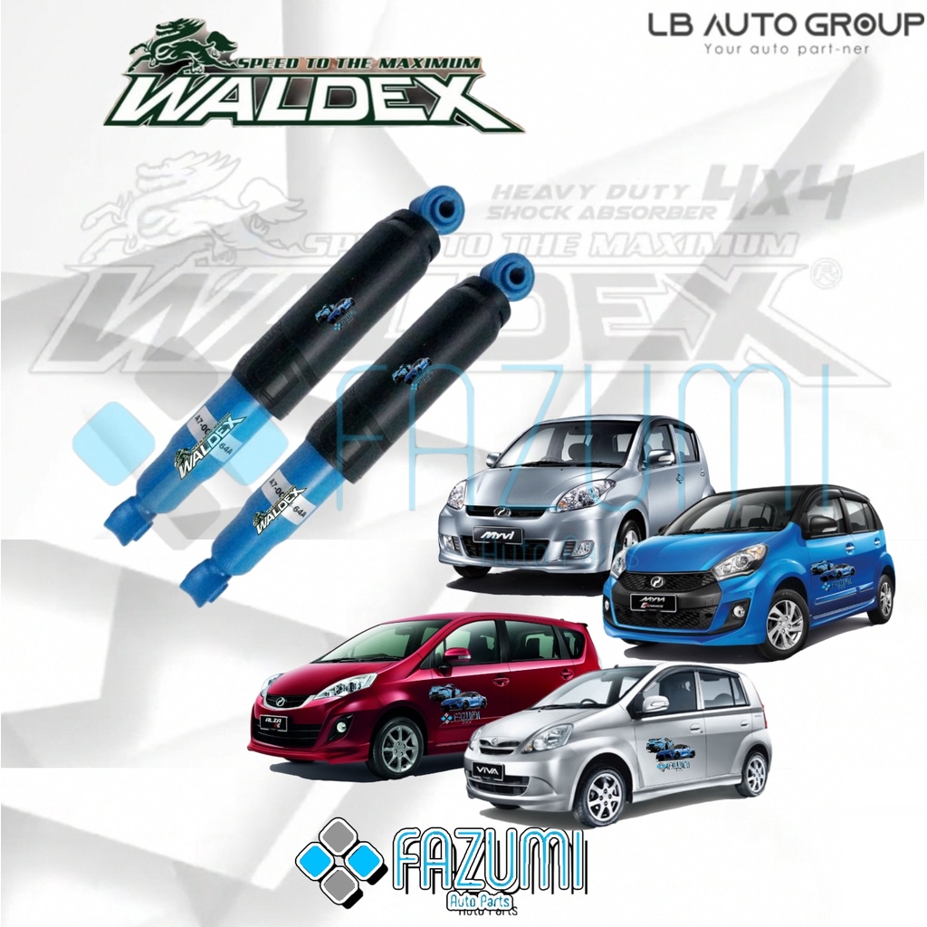 Perodua Myvi/ Myvi Lagi Best/ Alza/ Viva Waldex Rear(belakang)Heavy ...