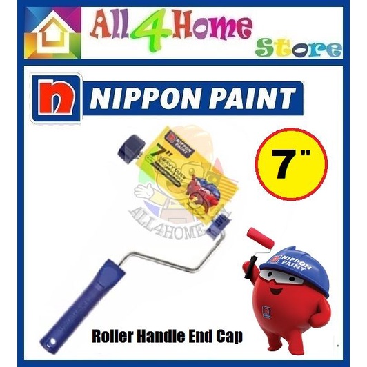 Nippon Paint 7" Good Quality End Cap Heavy-Duty Roller Handle | Shopee ...