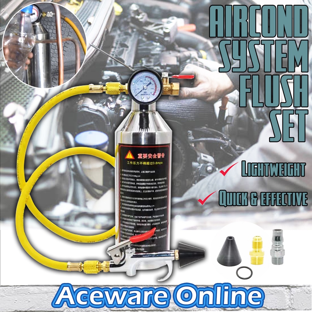 Flushing Aircond Kit Tool Aircond Car Aircond Flushing machine Mesin