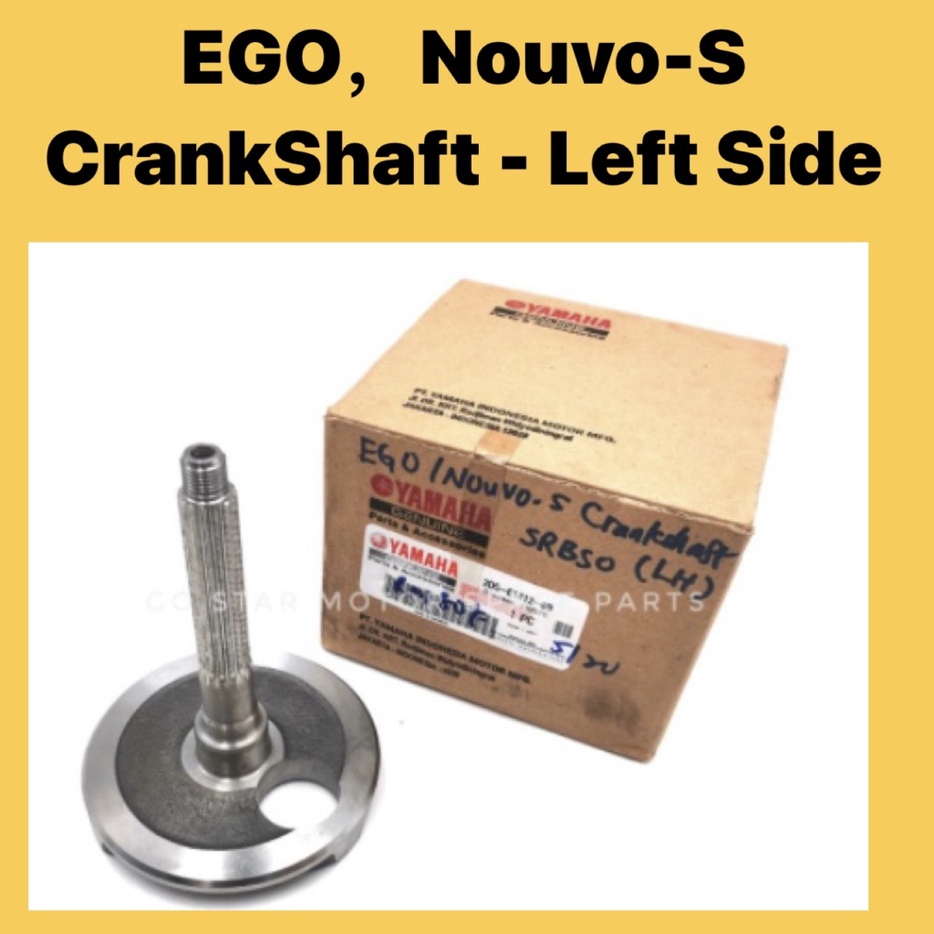 YAMAHA EGO NOUVOS CRANKSHAFT CRANK 1 LH KIRI (LEFT) CRANK SHAFT