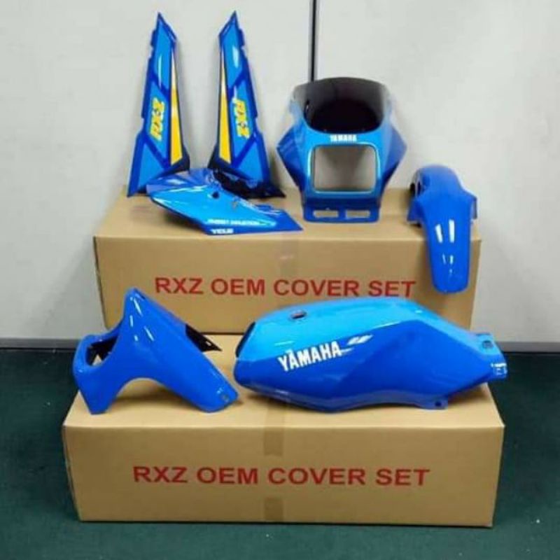 Oem Body Cover Set Rxz Bosch Mili Model Dvc Purple Dbc Blue With Fuel Tank Sticker Tanam