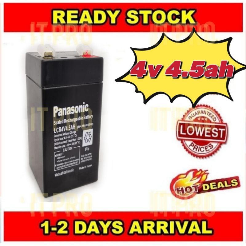 PRO🏠Rechargeable Battery 4V 4.5AH For Digital Scale bateri penimbang ...