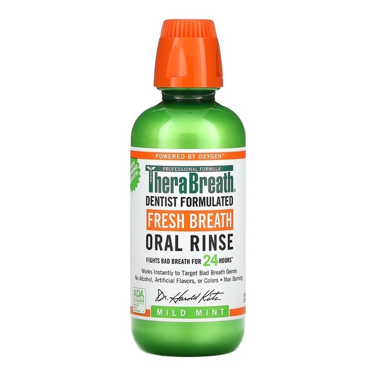 Thera Breath Mouthwash Mild Mint 16 fl oz (473 ml) | Shopee Malaysia