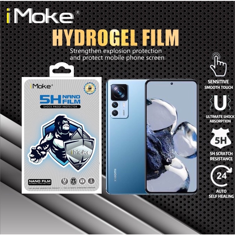 iMoke Screen Protector for Xiaomi Mi 12T Pro/Mi 12T/Mi 11T Pro/Mi 11T