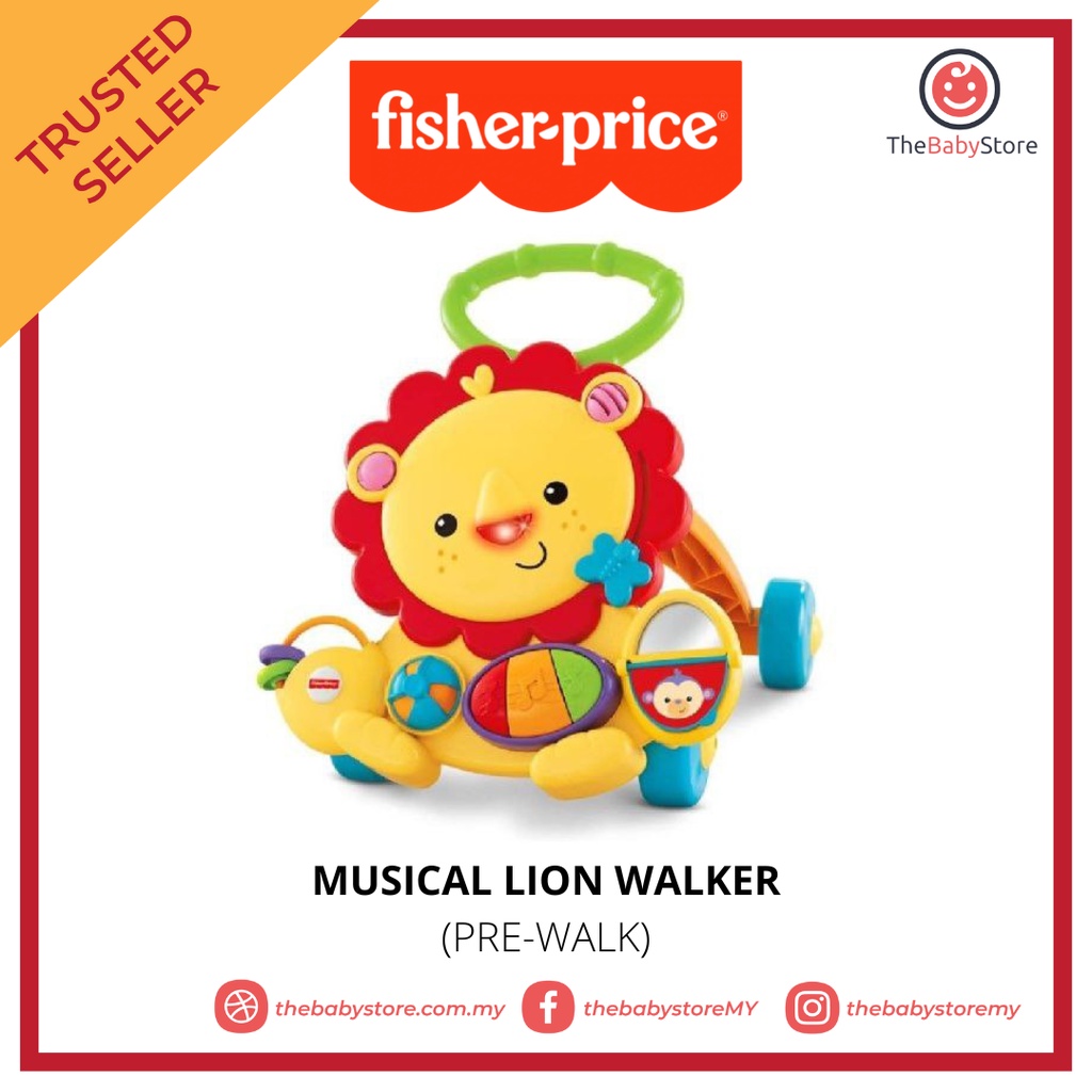 Fisher price sale lion walker walmart