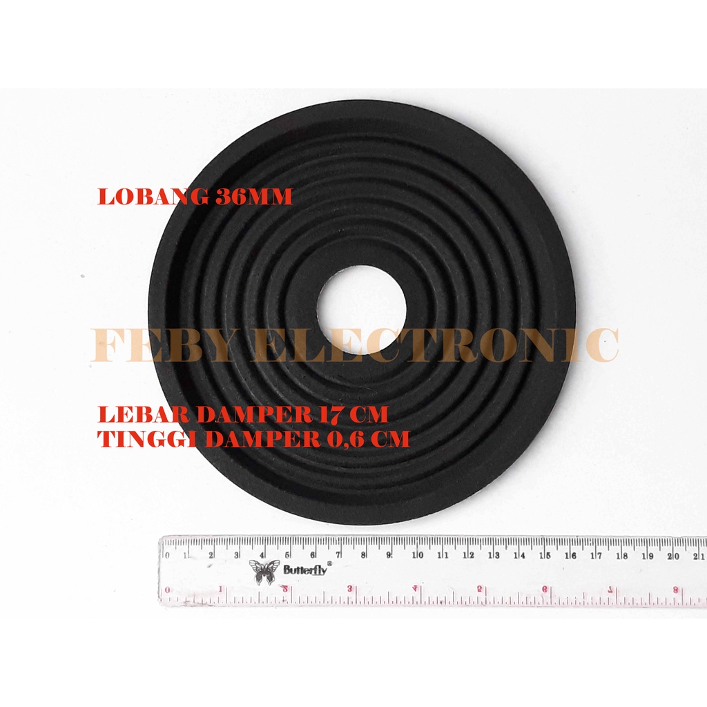 Speaker DAMPER 1215 INCH Hole 36MM Width 17cm SPEAKER Membrane DAMPER