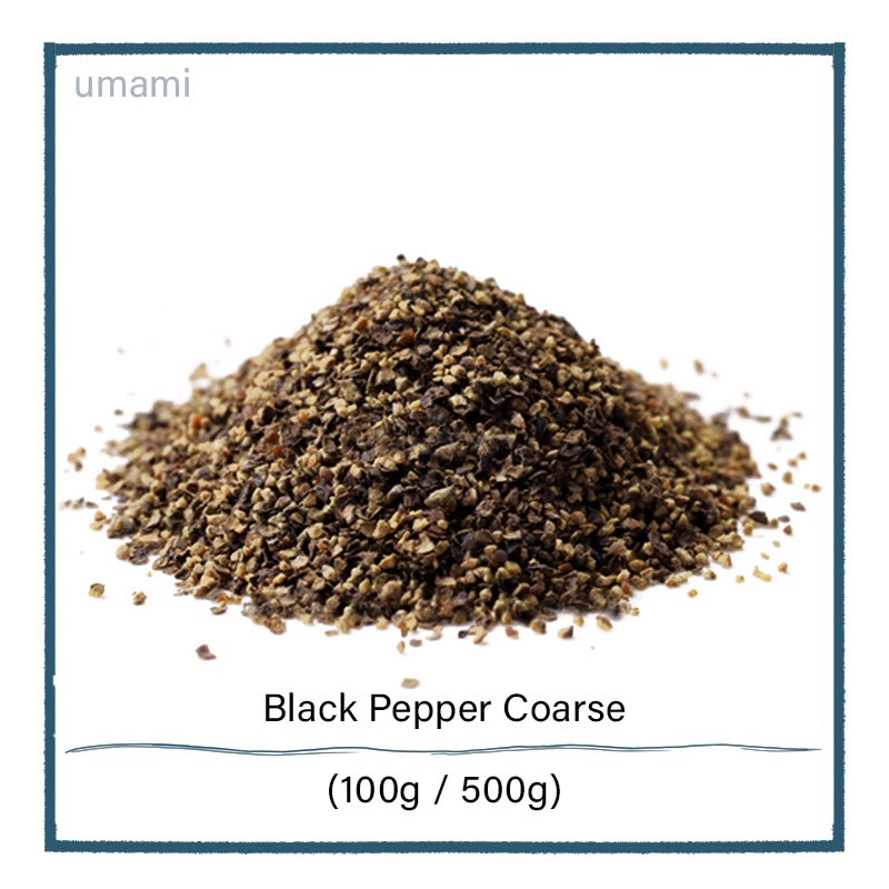 Black Pepper Coarse (100g/500g) | Shopee Malaysia