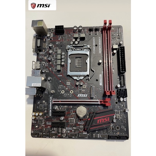 MSI H310M Gaming Plus Motherboard Shopee Malaysia