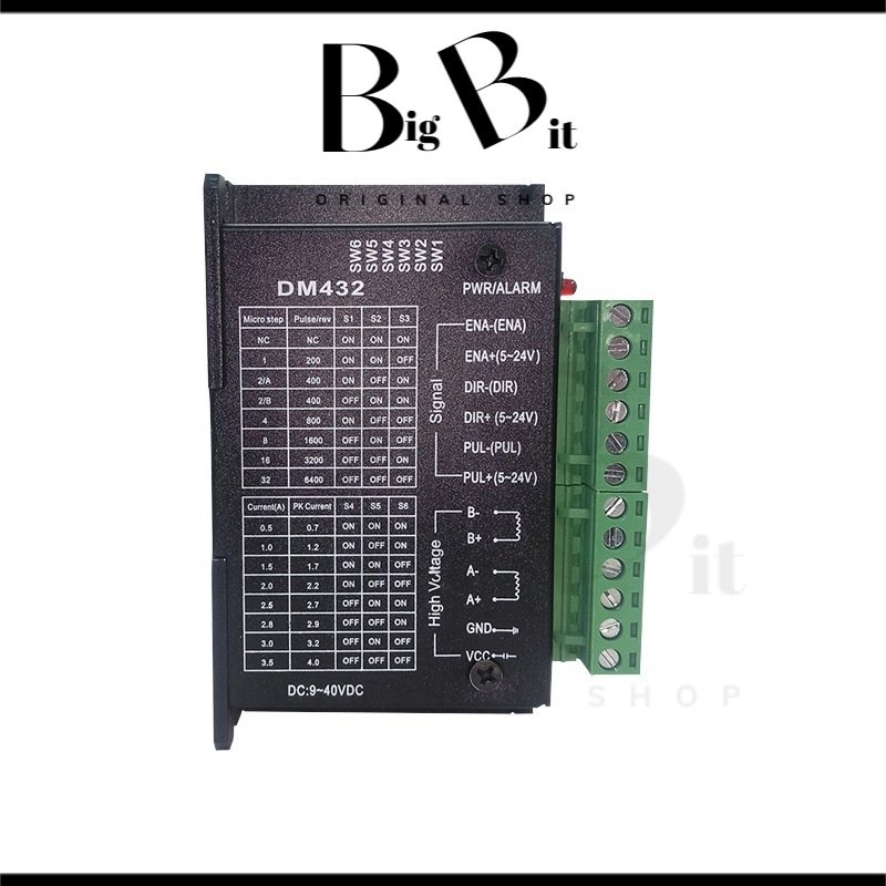 Bigbit DM432 TB6600 Stepper Motor Driver Nema 23 Nema 34 42/57/86 ...