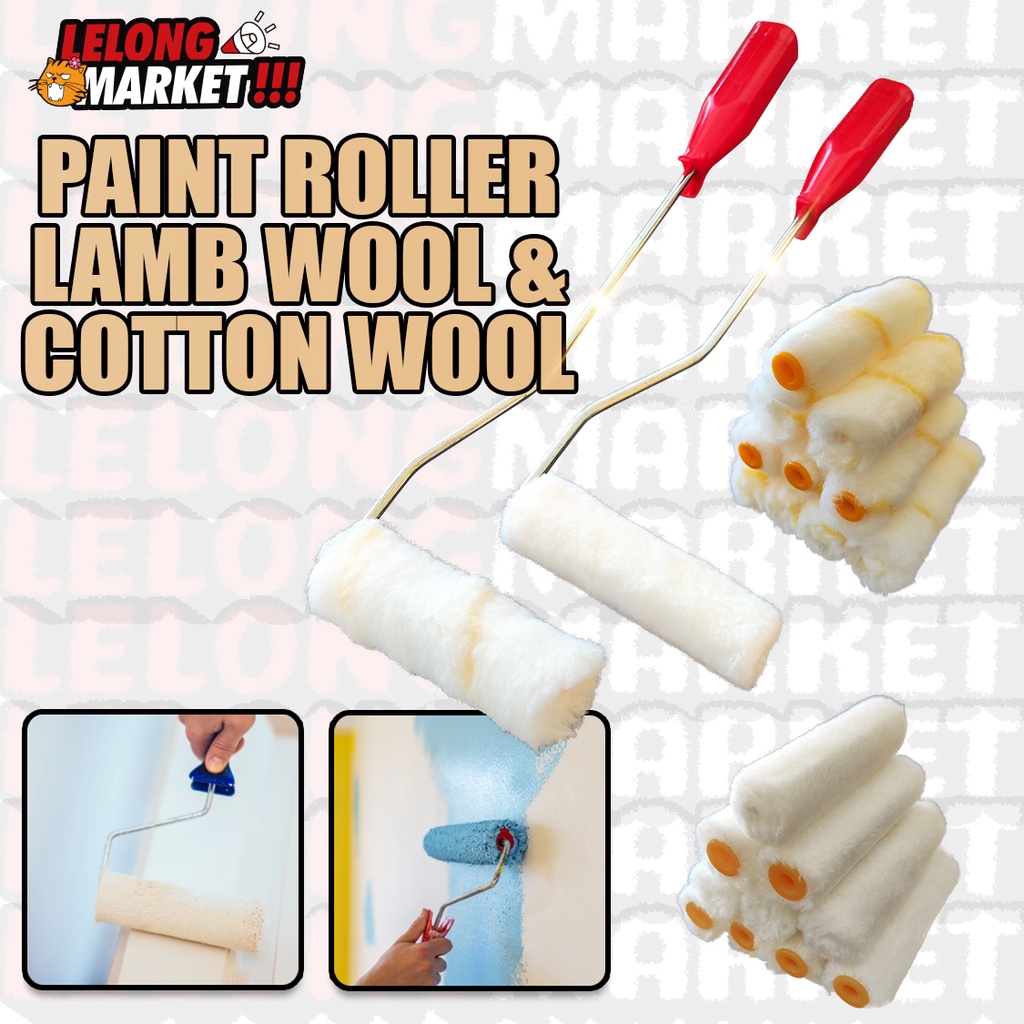 4" High Quality Paint Roller Refill Solvent Base Roller Paint Roller