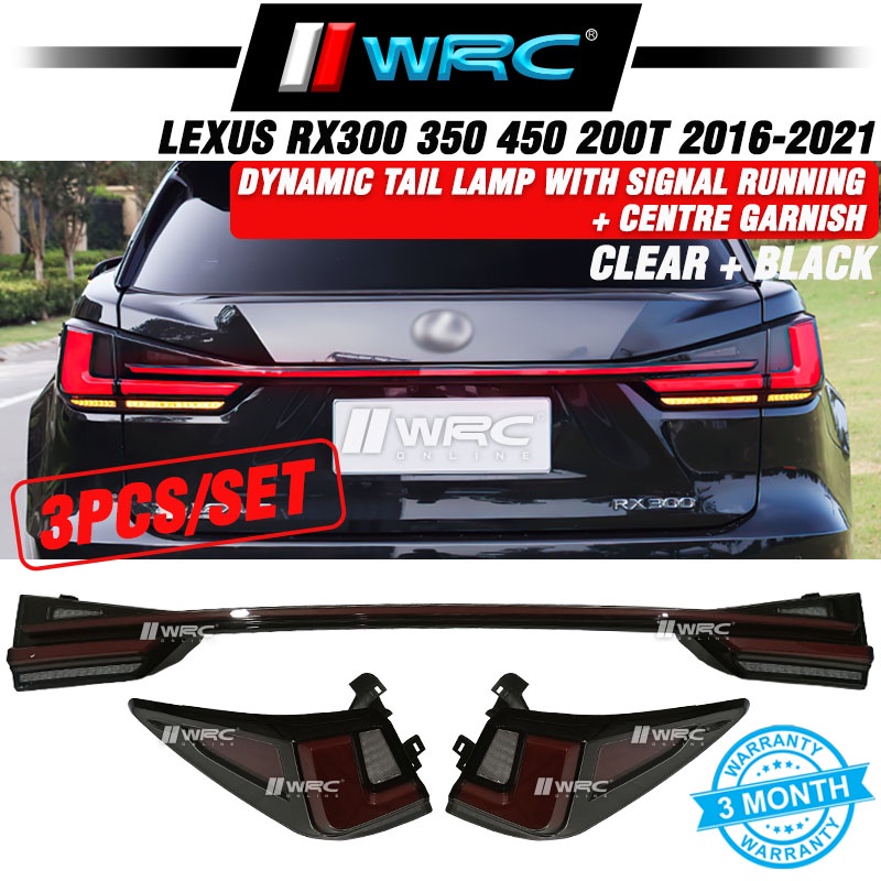(940) Lexus RX300 350 450 200T 2016 - 2021 Dynamic Tail Lamp With ...
