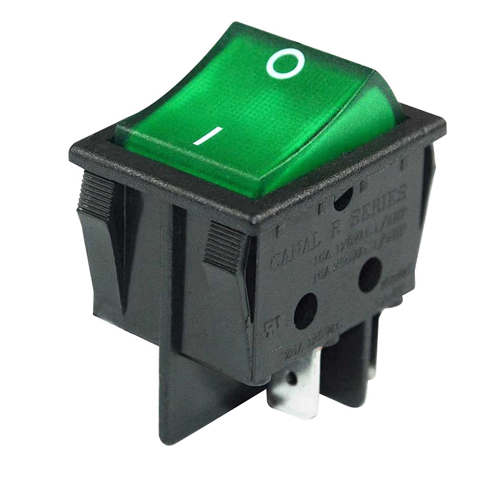 [Taiwan] Canal R Series Red / Green Illuminated ON/Off 20A 16A DPST 4 ...